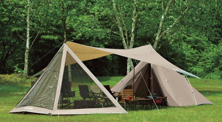 【キャンプギア紹介】ユニフレームREVOルーム4プラスⅡを徹底レビュー ~タープと連結する隠れ万能テント~ | Mic outdoor